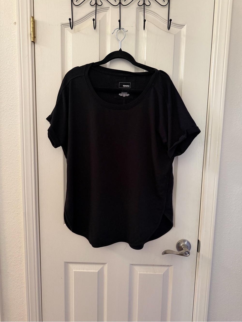 Sonoma Black Short Sleeve Crewneck Tee